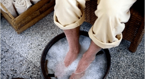 The adoption of the foot bath